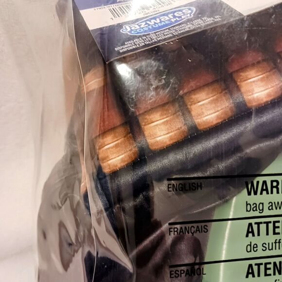 Star Wars Boba Fett Costume Mens Adult Sz M Muscle Chest jumpsuit Mask Halloween - Picture 6 of 16